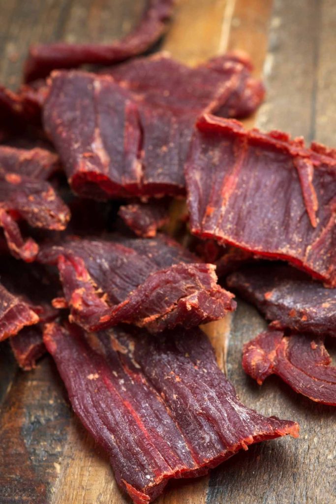 Smoked Beef Jerky in an Electric Smoker