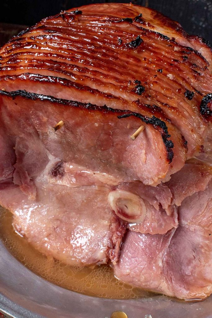 Smoked Ham with Brown Sugar Glaze