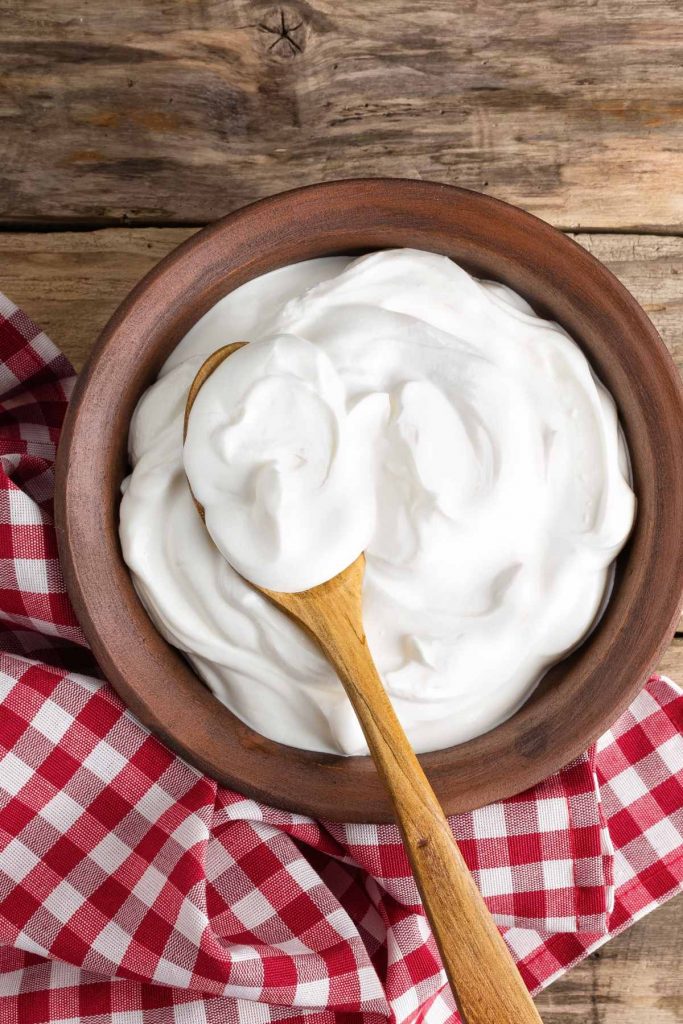 Homemade Vanilla Yogurt Recipe IzzyCooking Vanilla Yogurt 3 683x1024