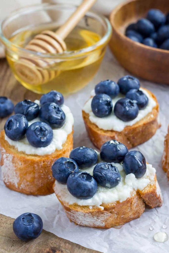 Whipped Ricotta Crostini