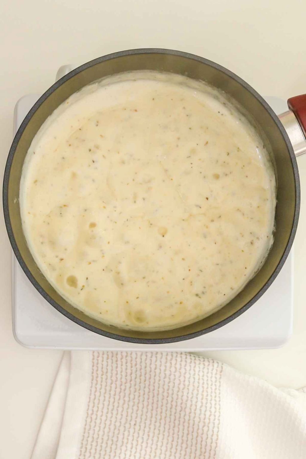 Alfredo Sauce With Milk IzzyCooking