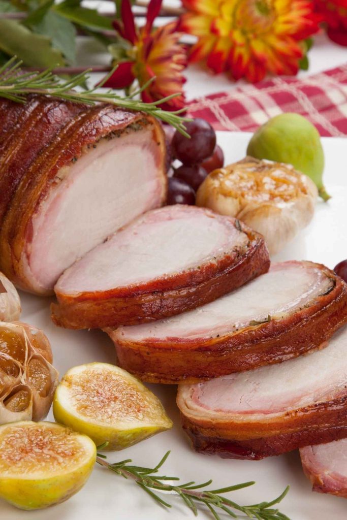 Bacon Wrapped Pork Loin