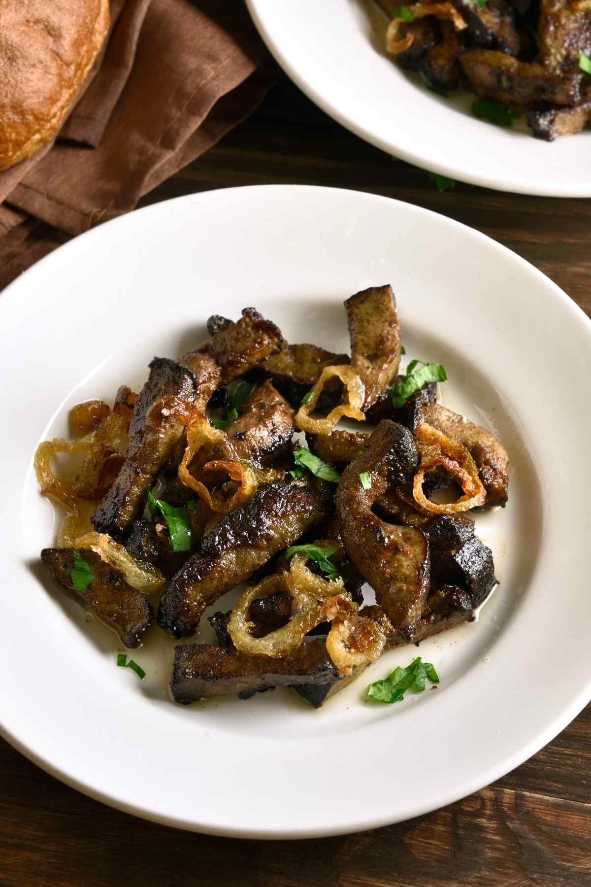 If you enjoy beef liver, add this recipe to your collection. It takes just 30 minutes to make and the liver is perfectly seasoned.