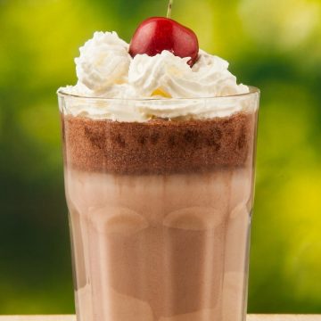 The next time you’re craving a cocktail that’s smooth, sweet, and creamy, try a Black Cow. It’s made with Kahlua, root beer, chocolate ice cream, and whipped cream