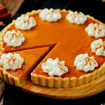 Southern flavors of vanilla, brown sugar, and warm spices shine through in this classic sweet potato pie. It’s a classic dessert that’s been a favorite among African Americans for generations.