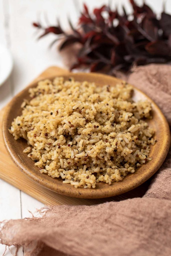 Brown Rice with Quinoa
