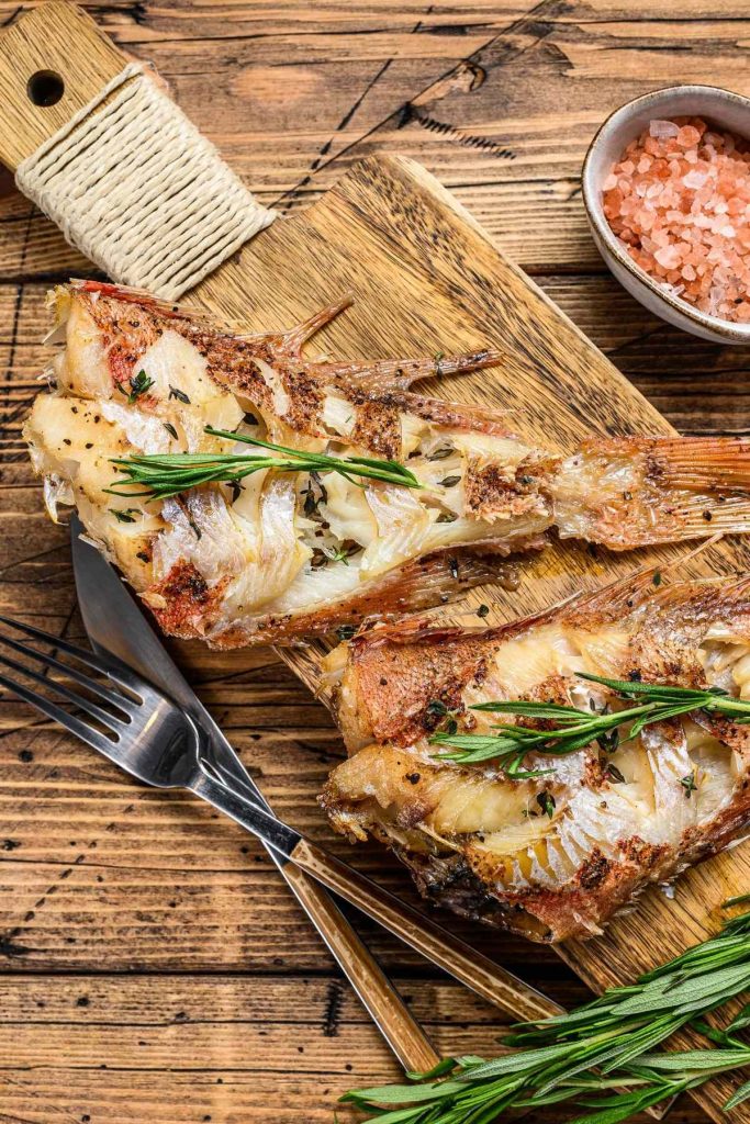 Caribbean Grilled Snapper