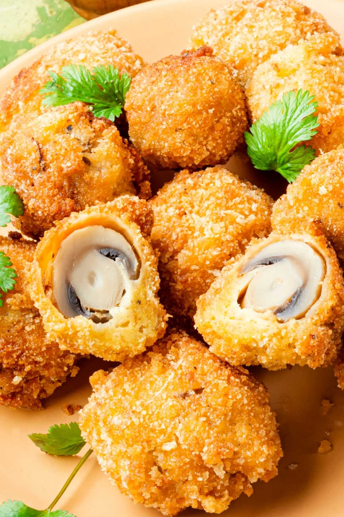Fried mushrooms are a tasty side dish that can be served with just about anything! This recipe is super simple and takes about 30 minutes to make.