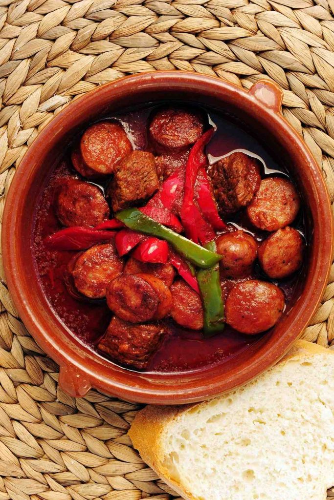 Greek Sausage & Peppers