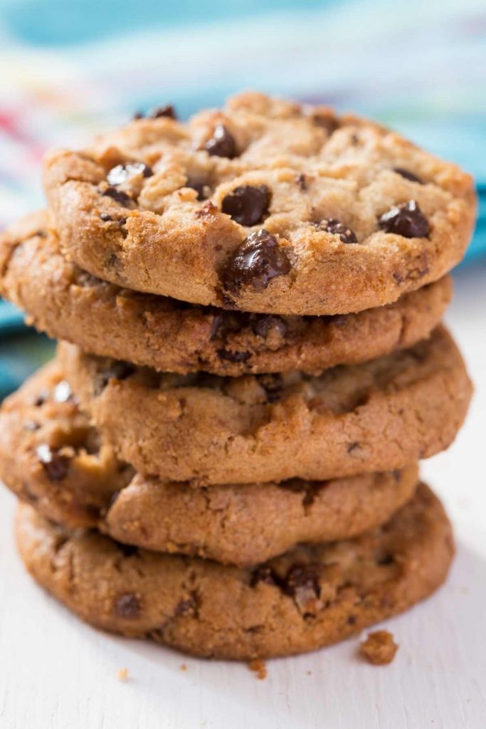 Healthy Banana Chocolate Chip Cookies