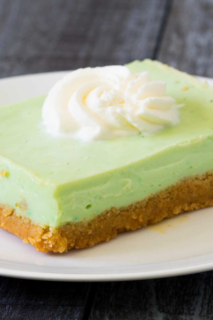 Healthy Key Lime Pie Bars