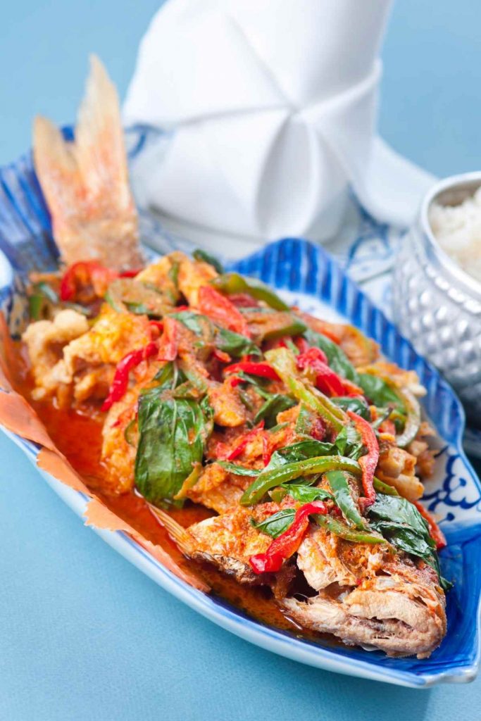 Jamaican Steamed Red Snapper