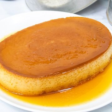 Leche Flan Recipe - IzzyCooking