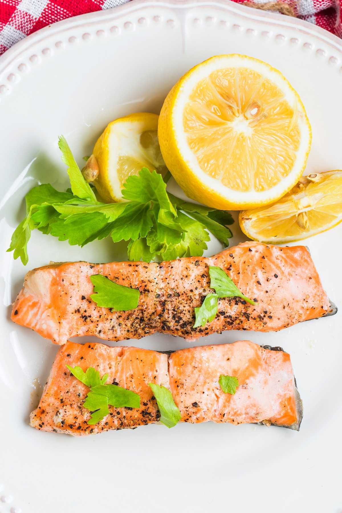 If you’re short on time, this microwave salmon is the perfect solution. It takes less than 10 minutes to make, and you’ll be more than pleased with the results!