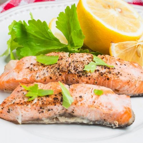 microwave salmon