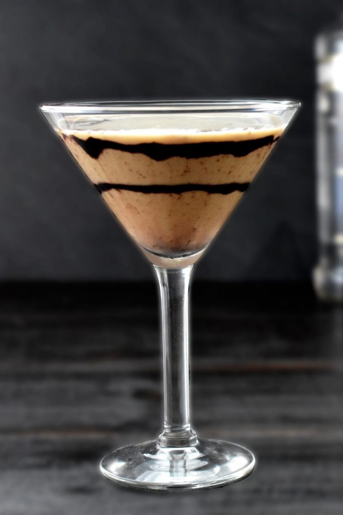 Peanut Butter Cup Whiskey Martini