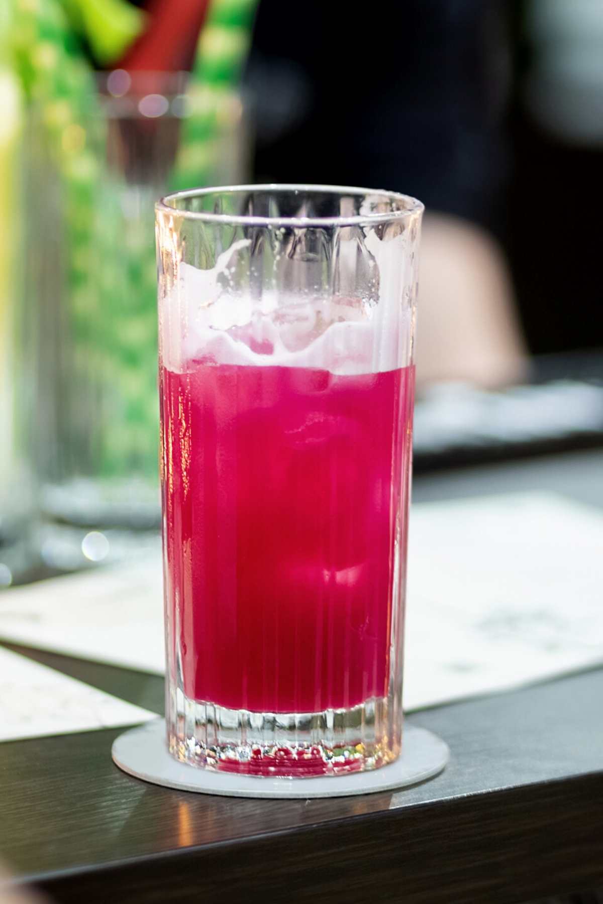 Add this Purple Passion cocktail to the bar menu at your next party! It’s a delicious combination of grapefruit juice, cranberry juice, vodka, and grenadine.
