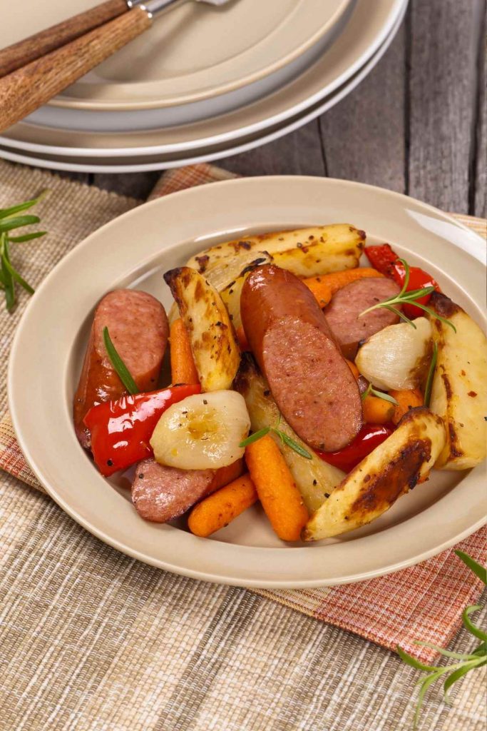 Sausage Sheet Pan Dinner