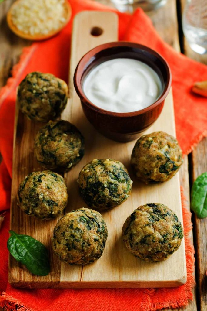 Spinach and Cheese Bites