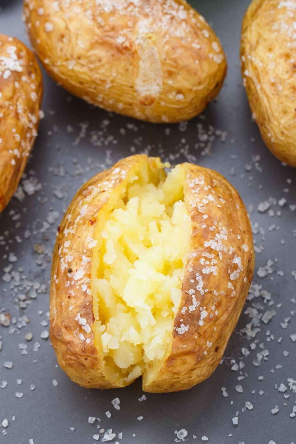 Easy Toaster Oven Baked Potatoes - IzzyCooking