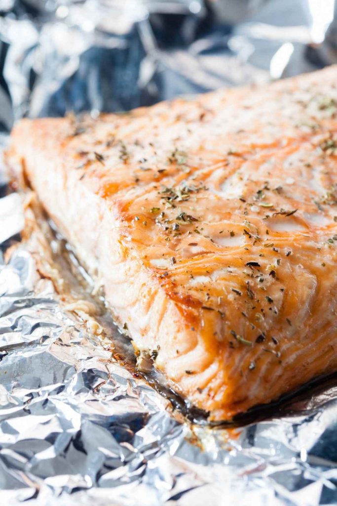 Baked Salmon In Foil