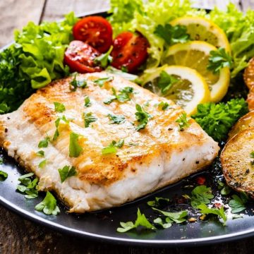 This Broiled Cod is delicately seasoned with butter, garlic, lemon juice, lemon zest, and fresh parsley. It comes together in just 20 minutes, making it ideal for busy weeknights.