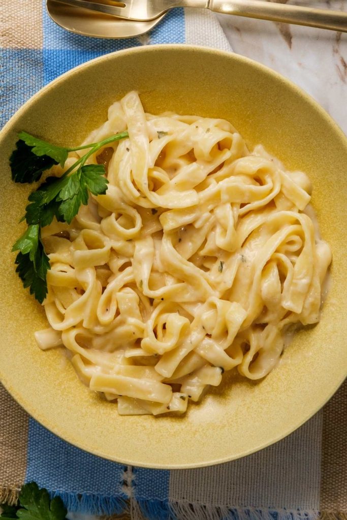 Vegan Alfredo Sauce With Coconut Milk