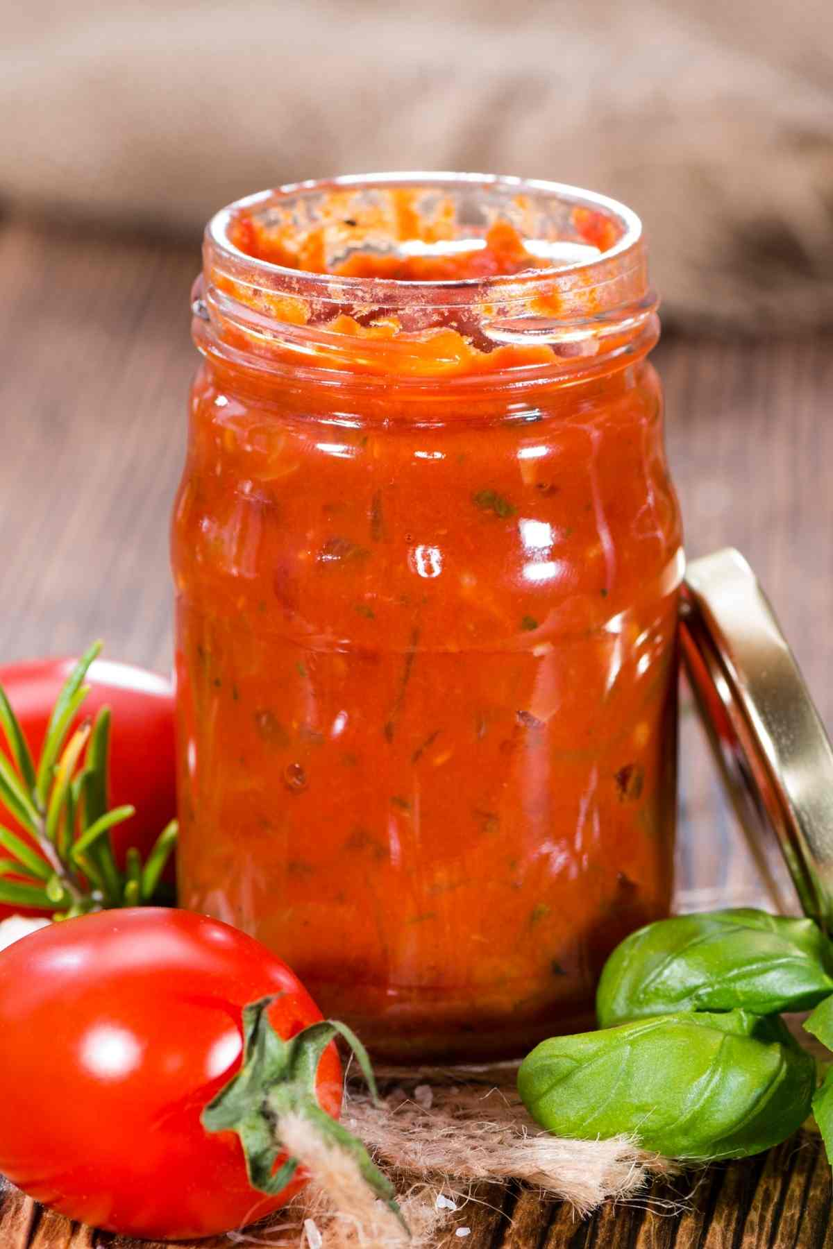 This Homemade Tomato Sauce is loaded with rich tomato flavor. It’s easy to make, and you’ll have fresh tomato sauce to transform into spaghetti sauce, tomato soup, or anything you want!