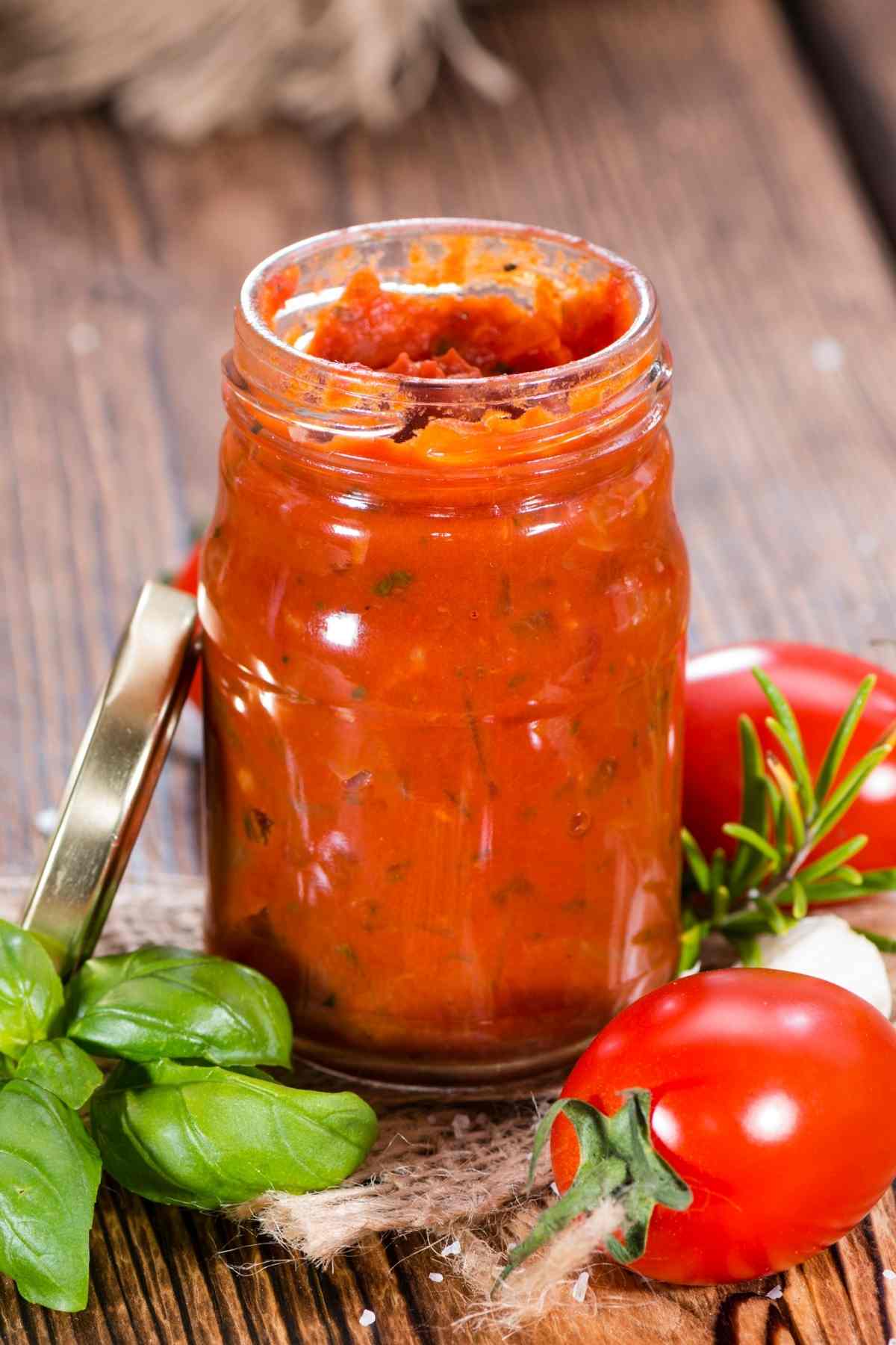 This Homemade Tomato Sauce is loaded with rich tomato flavor. It’s easy to make, and you’ll have fresh tomato sauce to transform into spaghetti sauce, tomato soup, or anything you want!