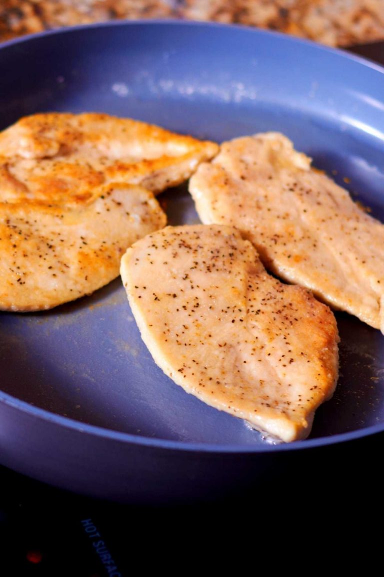 How to fry chicken in olive oil izzycooking