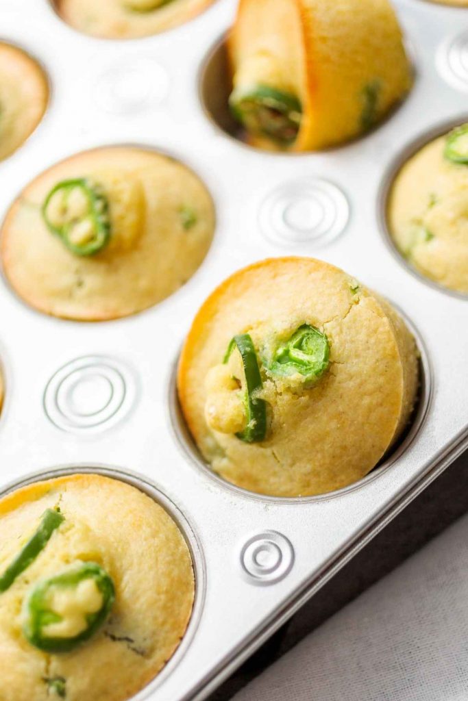 Jalapeno Cornbread Muffins