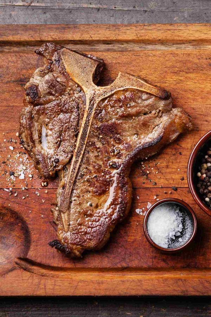 Oven-Baked T-Bone Steak