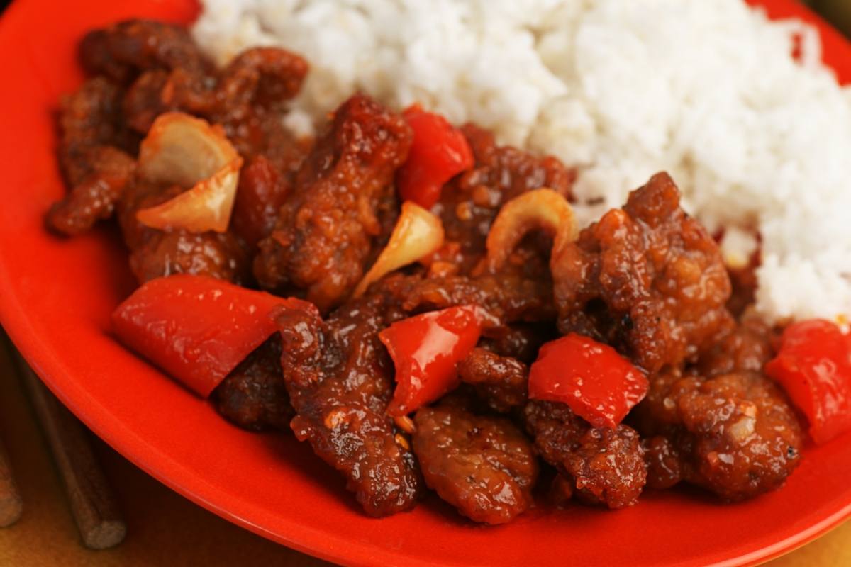 Panda Express Beijing Beef - IzzyCooking