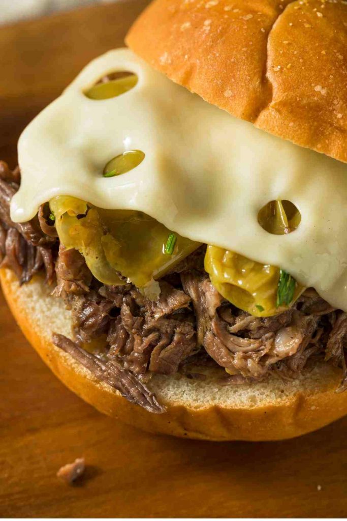 Pepperoncini Beef Sandwiches
