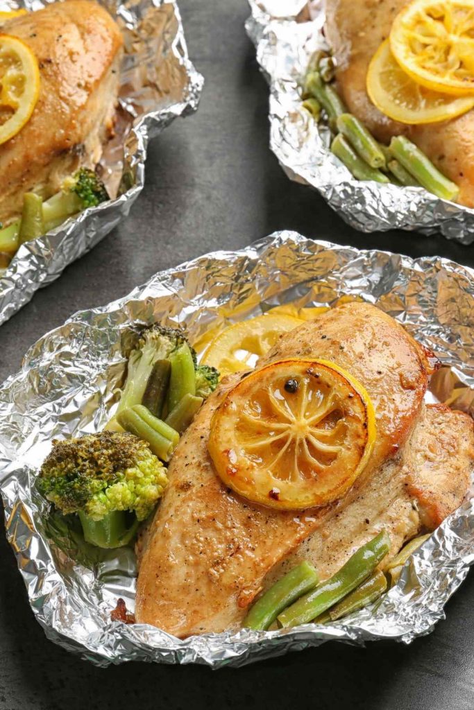 Bbq Chicken Foil Packs