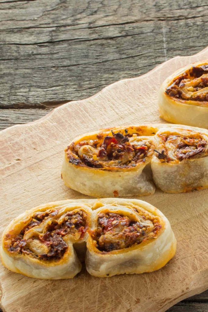 Cheese and Fig Savory Palmiers