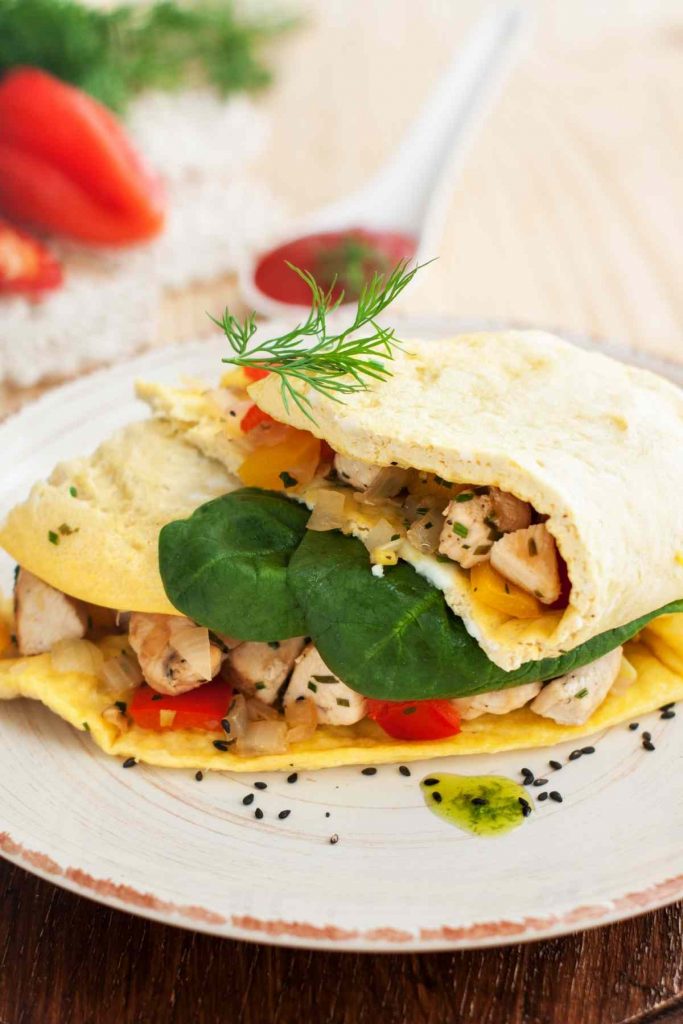 Chicken Omelet