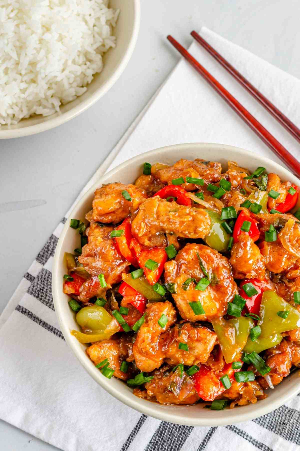 Loaded with mouthwatering flavor, this Chinese chicken is so easy to make that you will hardly believe it. Yes, you can make a tasty and healthy dish even on a busy weeknight.
