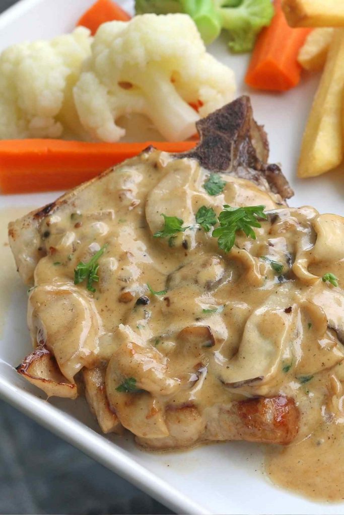 Cream Of Mushroom Pork Chops 