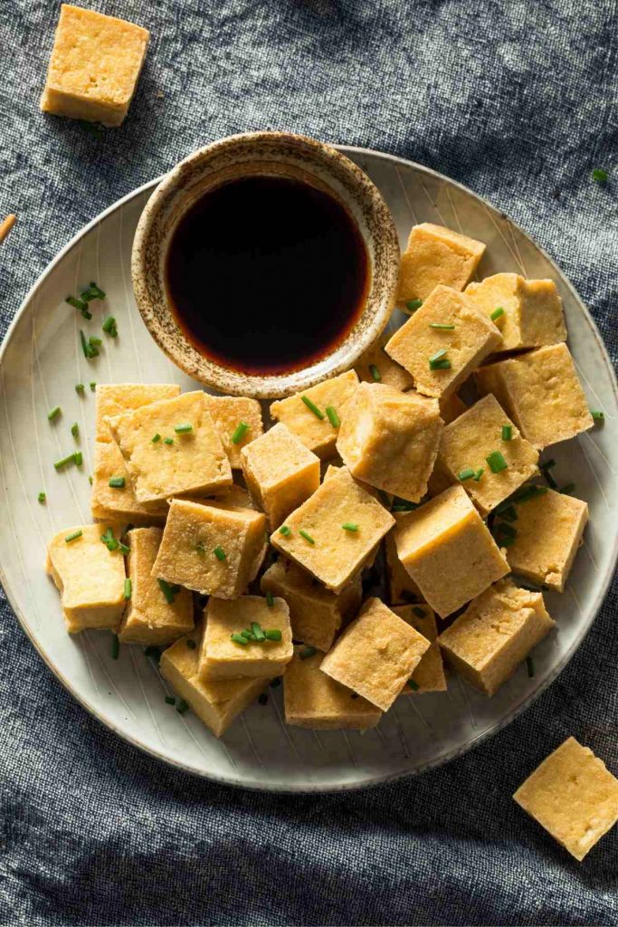 Crispy Air Fried Tofu