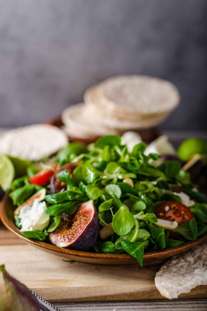 Fig and Spinach Salad