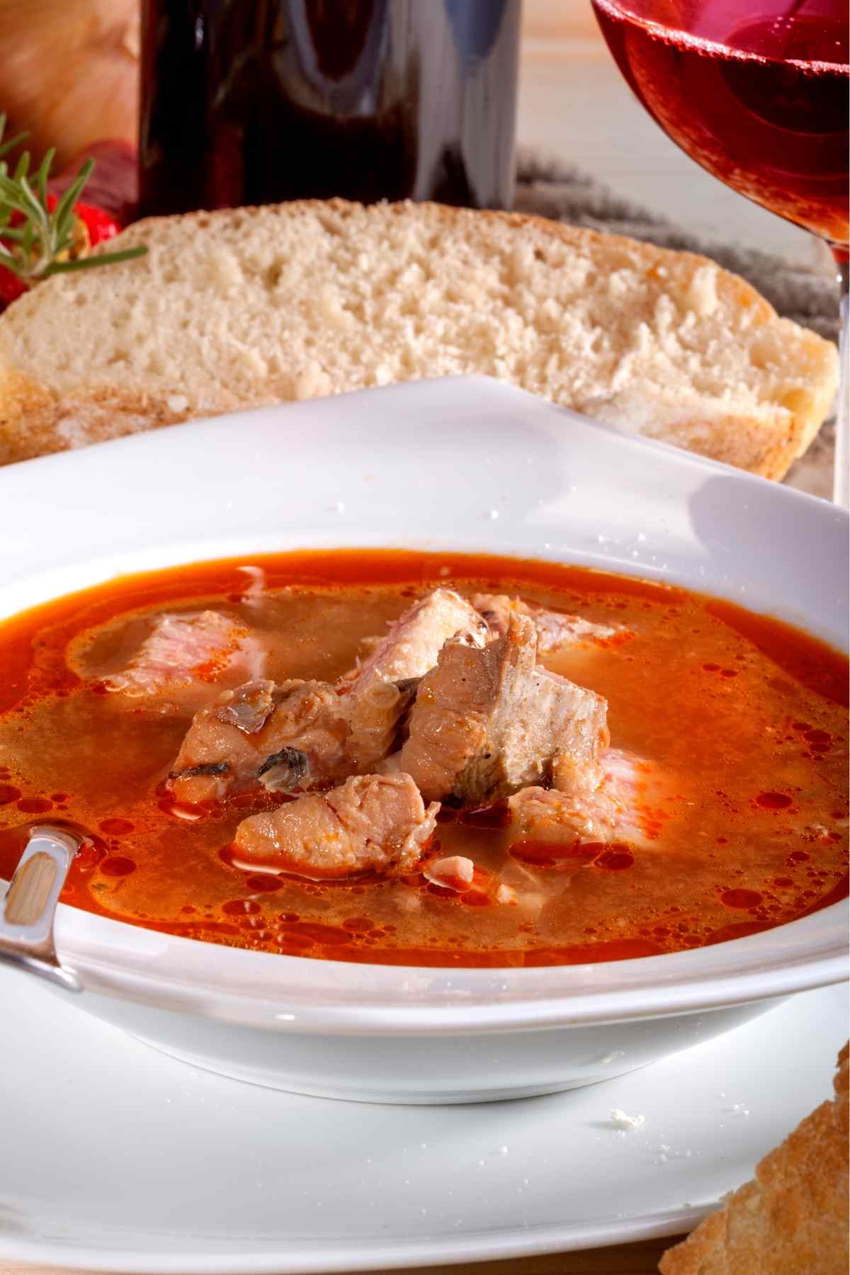 With chunks of flavorful fish, this easy homemade fish soup recipe is a comfort meal the whole family will love. Made with your favorite fish and spiced tomato broth, this hearty dish warms the soul.