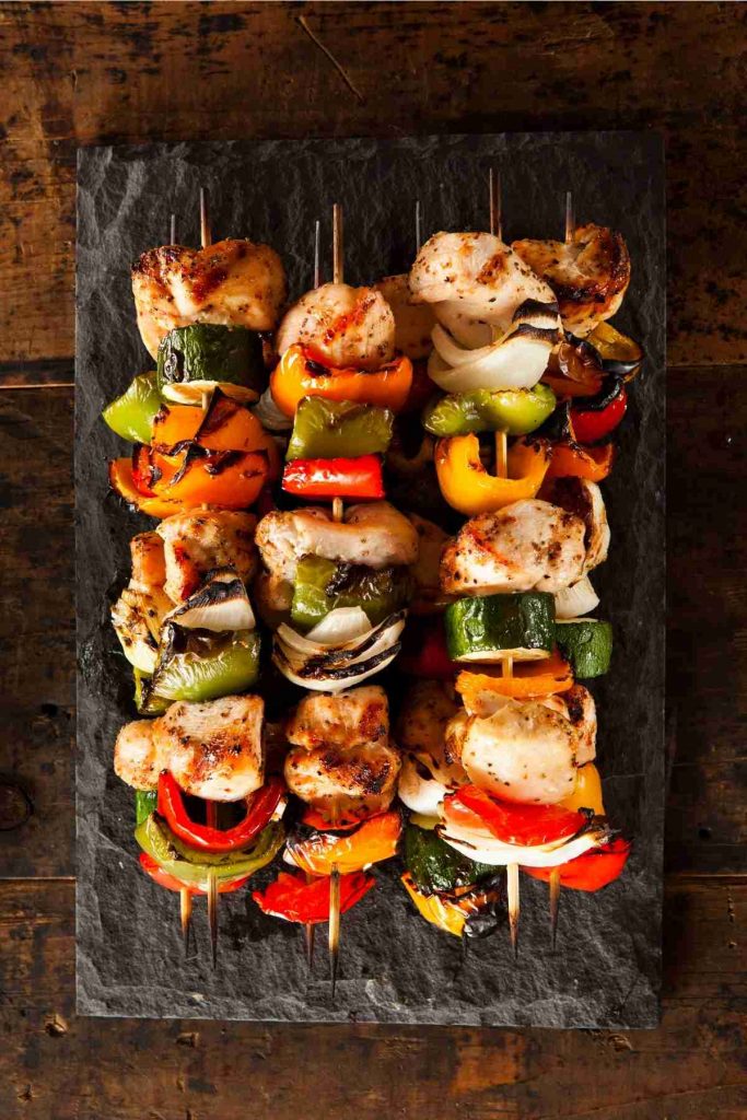 Grilled Chicken Kabobs