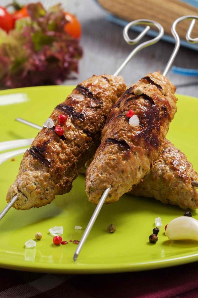 Grilled Chicken Kofta