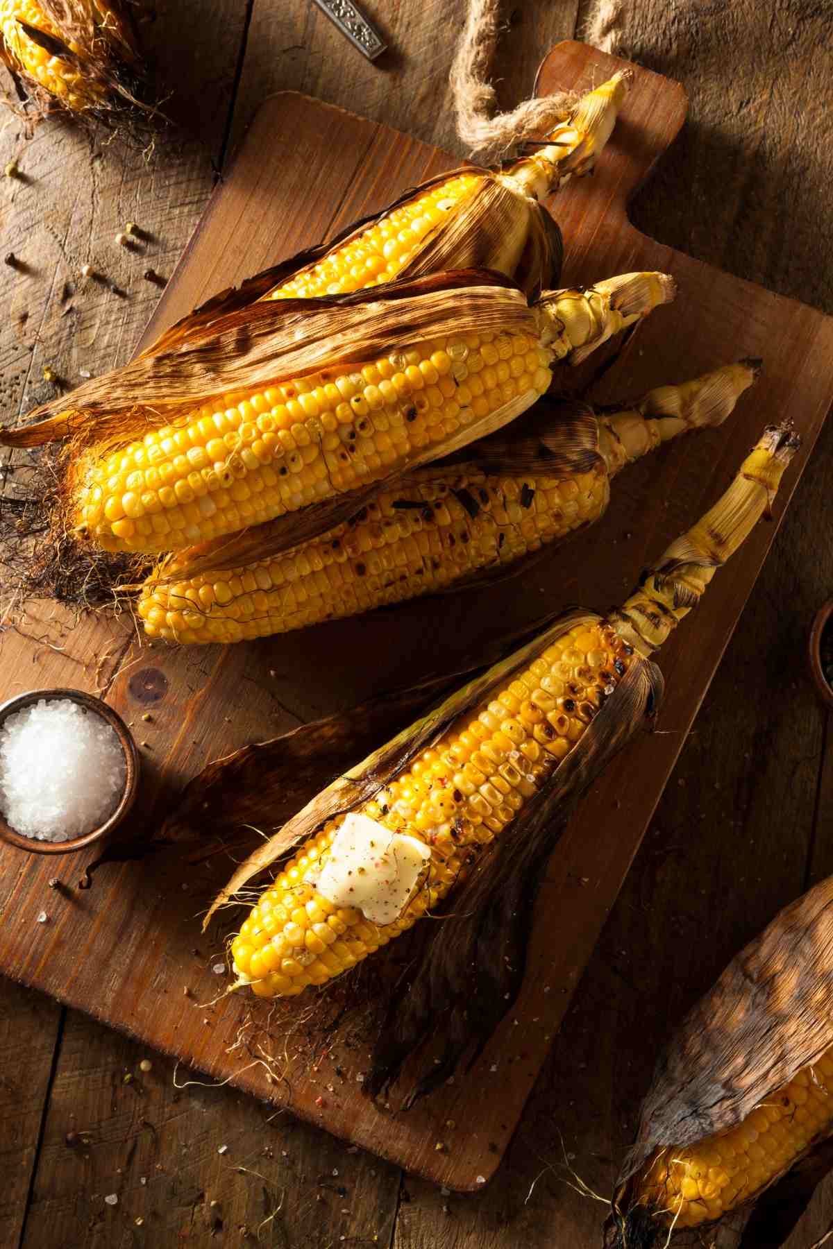 Leaving the husks on grilled corn produces corn that’s perfectly plump, tender, and sweet. The next time corn is on the menu, give this method a try. You’ll love the results!