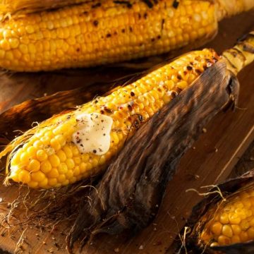 Leaving the husks on grilled corn produces corn that’s perfectly plump, tender, and sweet. The next time corn is on the menu, give this method a try. You’ll love the results!