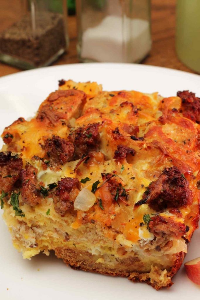 Italian Sausage Breakfast Casserole