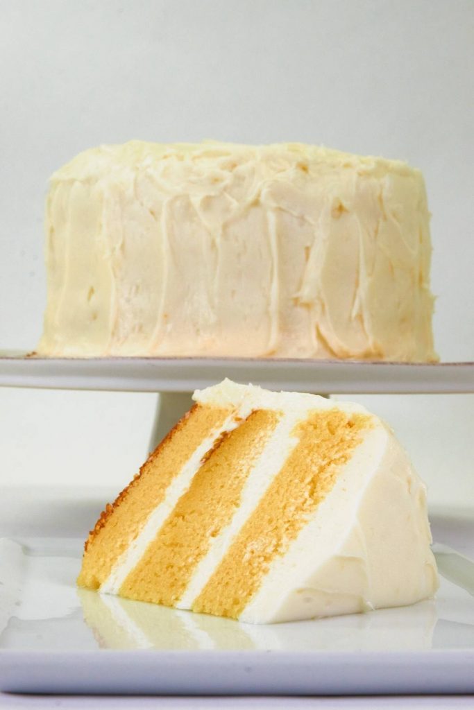 Keto Vanilla Cake