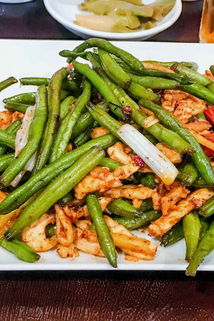 Panda Express Chicken and Green Beans