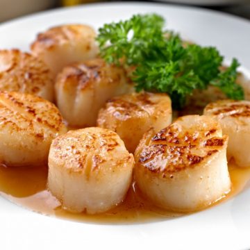 These Sea Scallops are perfectly seared, tender, and flavorful. Make them when you’re celebrating something special!